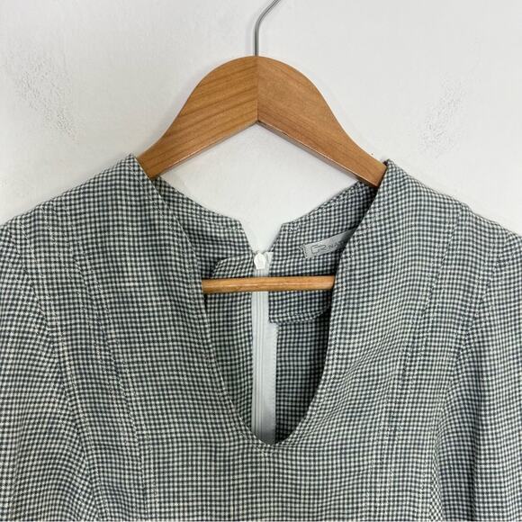 G R NATURE Green Linen Dress Size 40 or US Medium - Picture 4 of 12